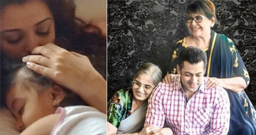 Ash & salman throwback pics on mothers day