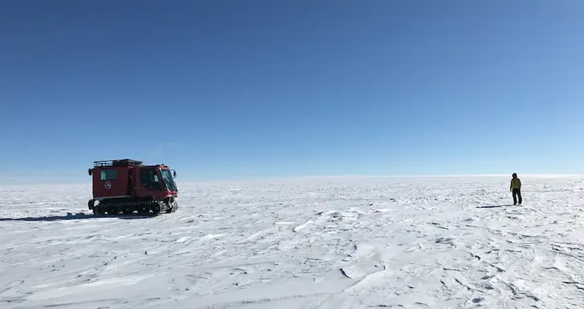 Hidden lakes in Antarctica