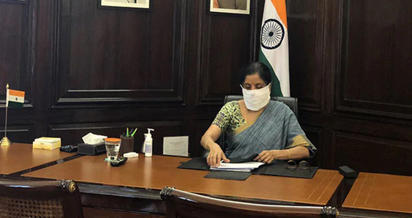 Nirmala Sitharaman meets Narendra Modi to express her concerns on the COVID 19 induced economic disaster