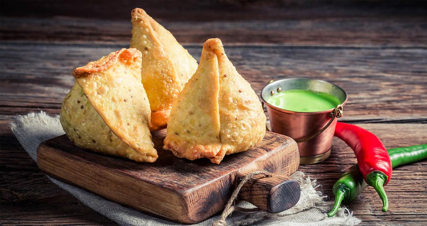 Satiate your taste buds with the corn paneer samosa this Monsoon