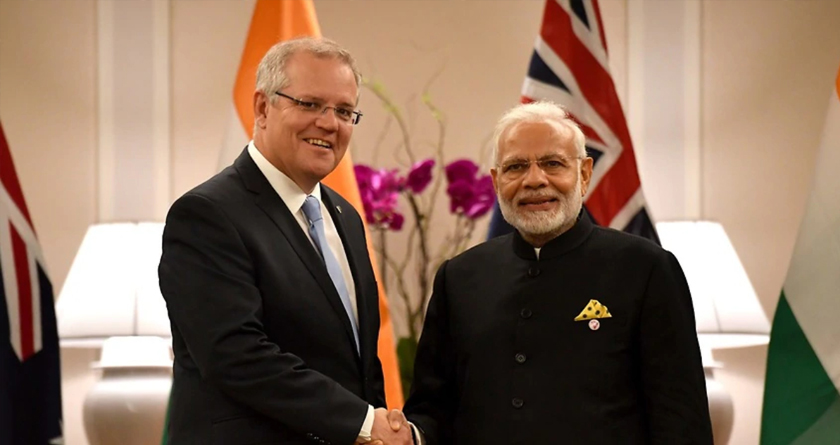 Scott Morrison, PM of Australia wishes India on Independence Day