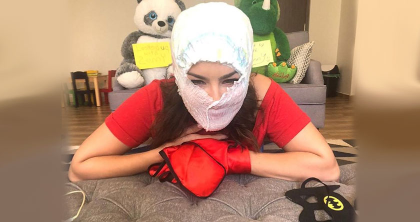 Sunny Leone uses quirky ways to amuse herself and others